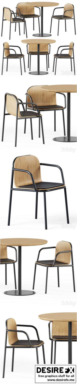 Desire FX 3d models | Easy Mix and Fix Table 630 by Ton & Upholstered ...