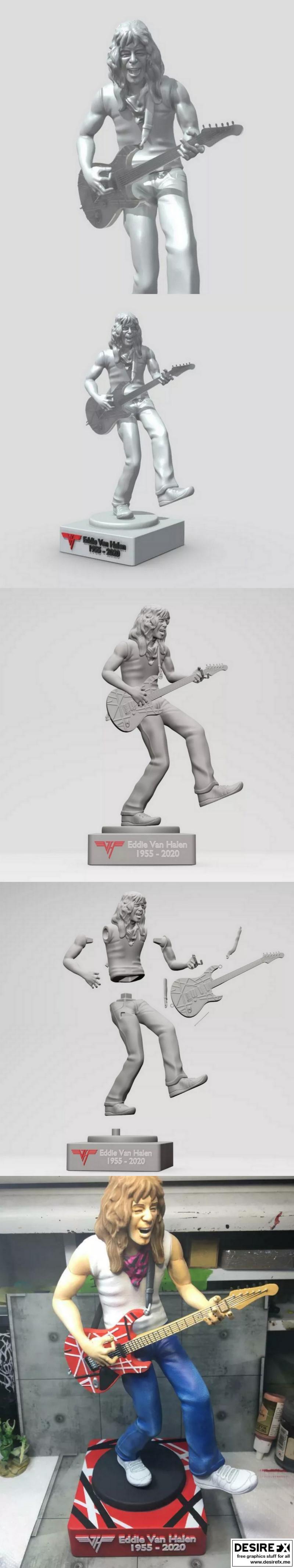 Desire FX 3d models | Eddie Van Halen – 3D Print Model