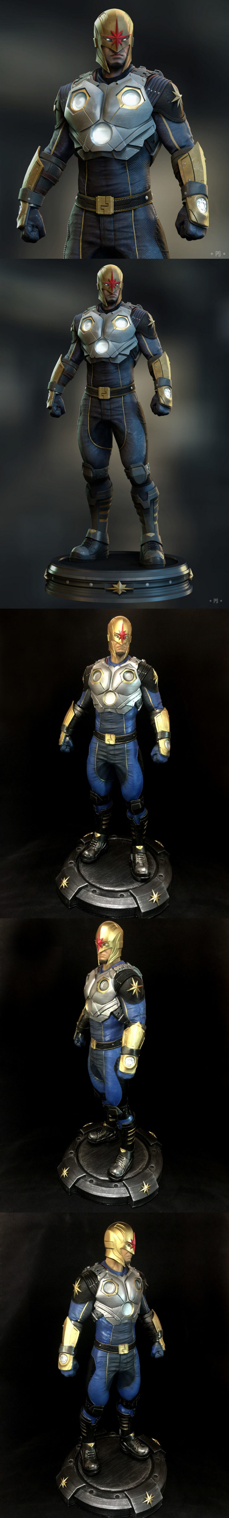 Desire FX 3d models | Marvel Nova – 3D Print Model