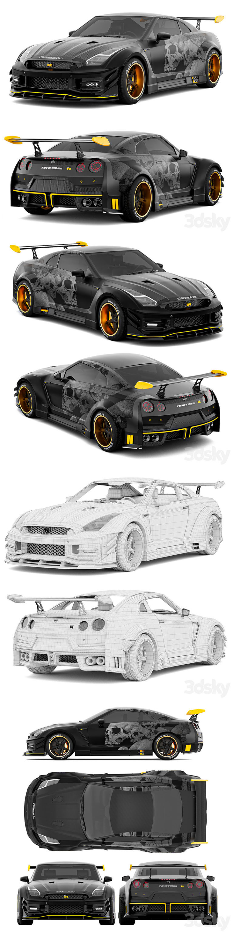Nami R35 Model Desire FX 3d models | Nissan GTR R35 Nismo – 3D Model