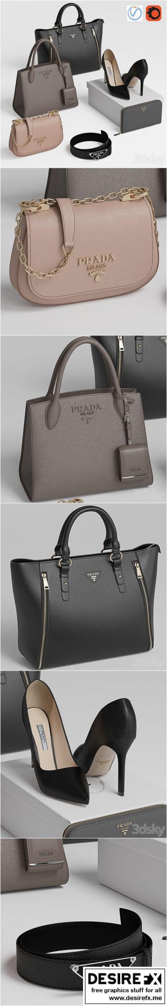 Desire FX 3d models | Prada bags – 3D Model