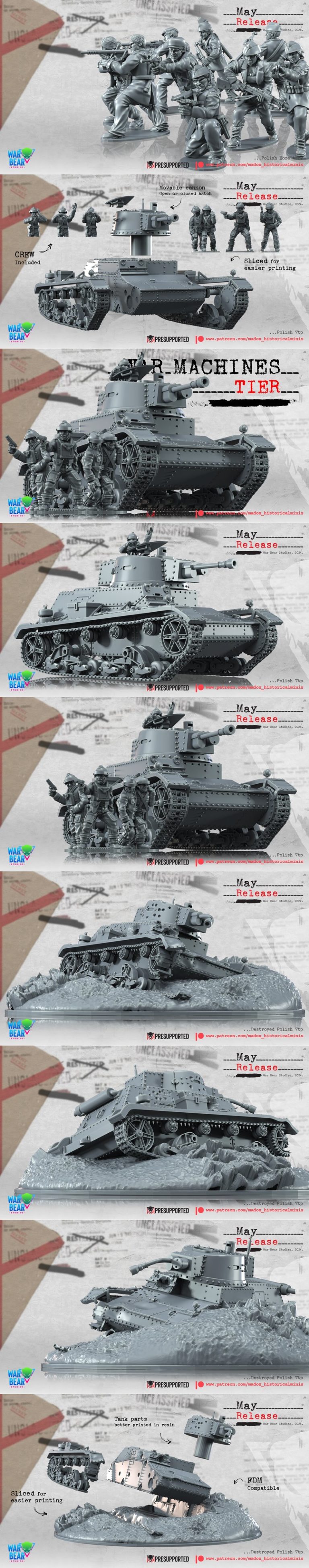 Desire FX 3d models | Madox – Historical WWII May 2024 – 3D Print Model STL