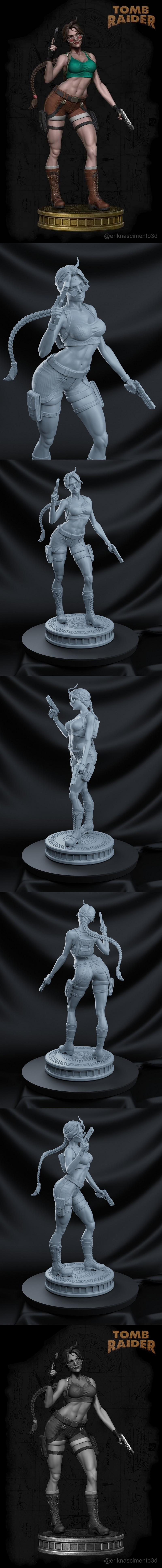 Desire FX 3d models | Lara Croft – Tomb Raider – 3D STL Print Model