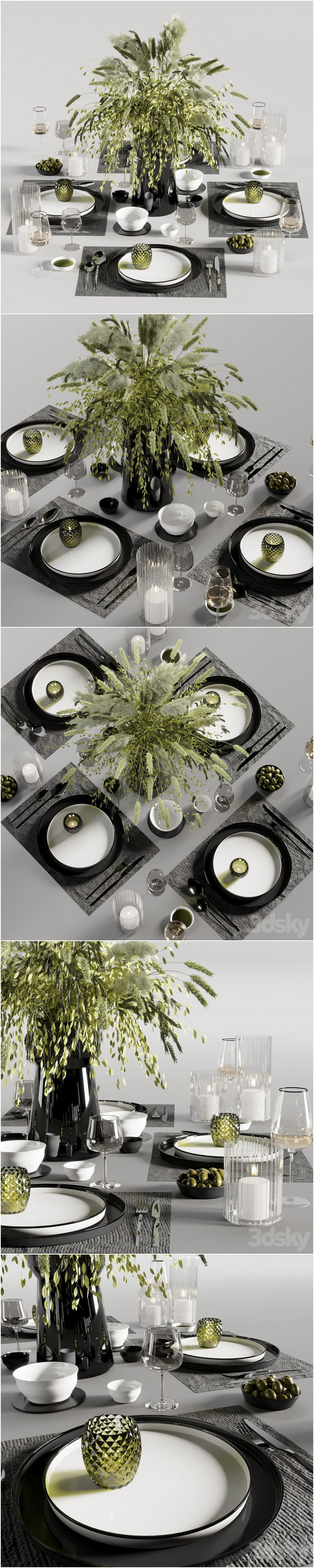 Desire FX 3d models | Tableware set10 – 3D Model