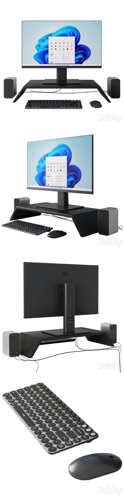 Desire FX 3d models | Xiaomi computer set – 3D Model