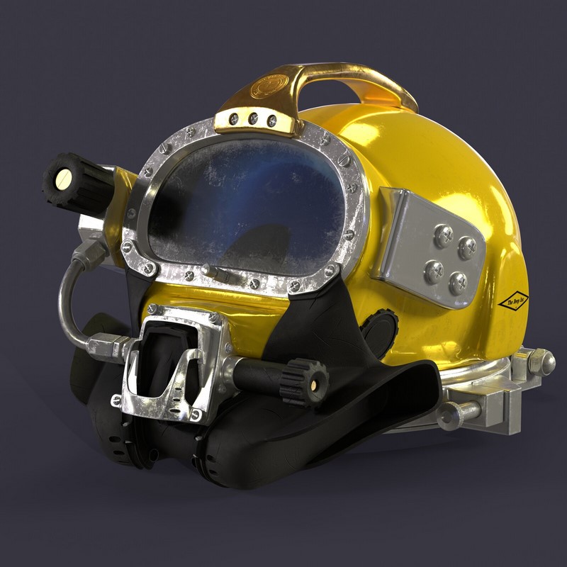 Desire FX 3d models | Diving helmet KIRBY MORGAN SUPERLITE SL 27