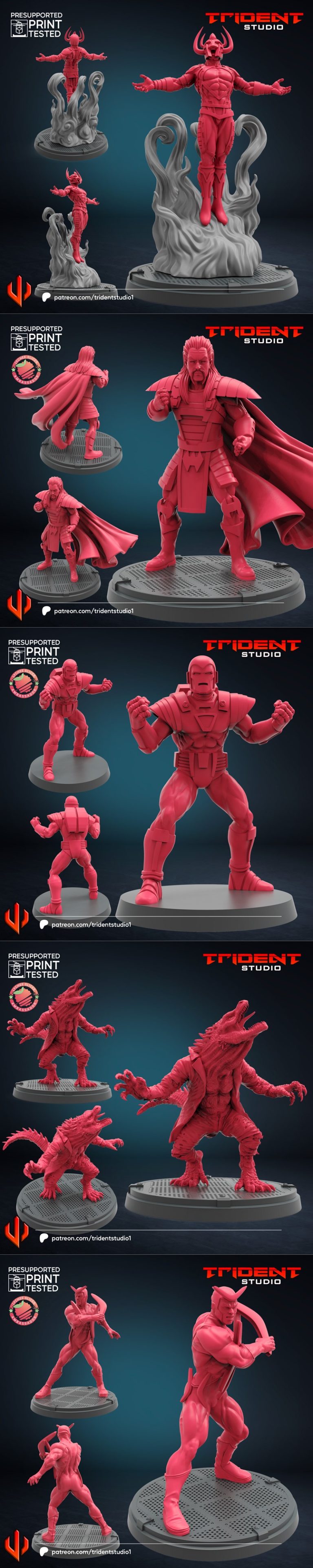 Desire FX 3d models | Trident Studio Pack 30 – 3D Print Model STL