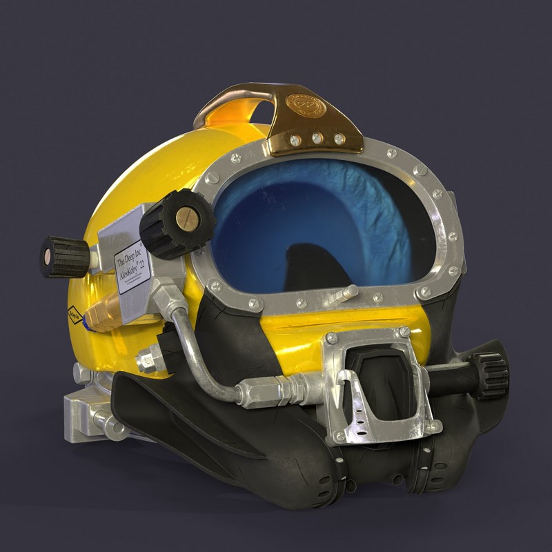 Desire FX 3d models | Diving helmet KIRBY MORGAN SUPERLITE SL 27