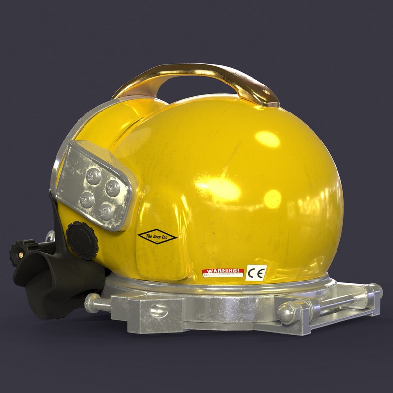 Desire FX 3d models | Diving helmet KIRBY MORGAN SUPERLITE SL 27