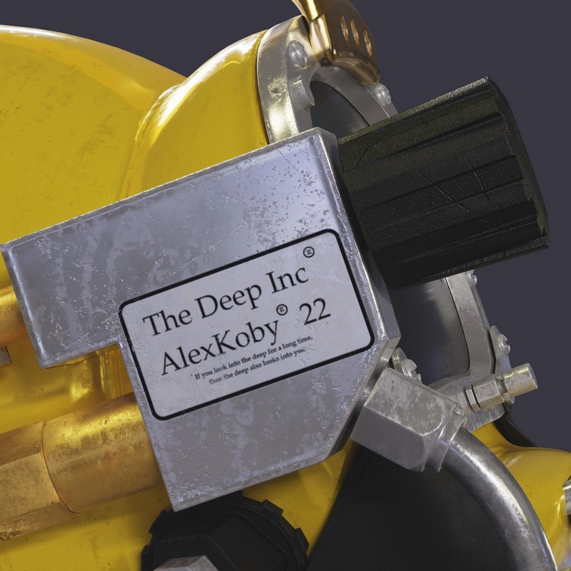 Desire FX 3d models | Diving helmet KIRBY MORGAN SUPERLITE SL 27