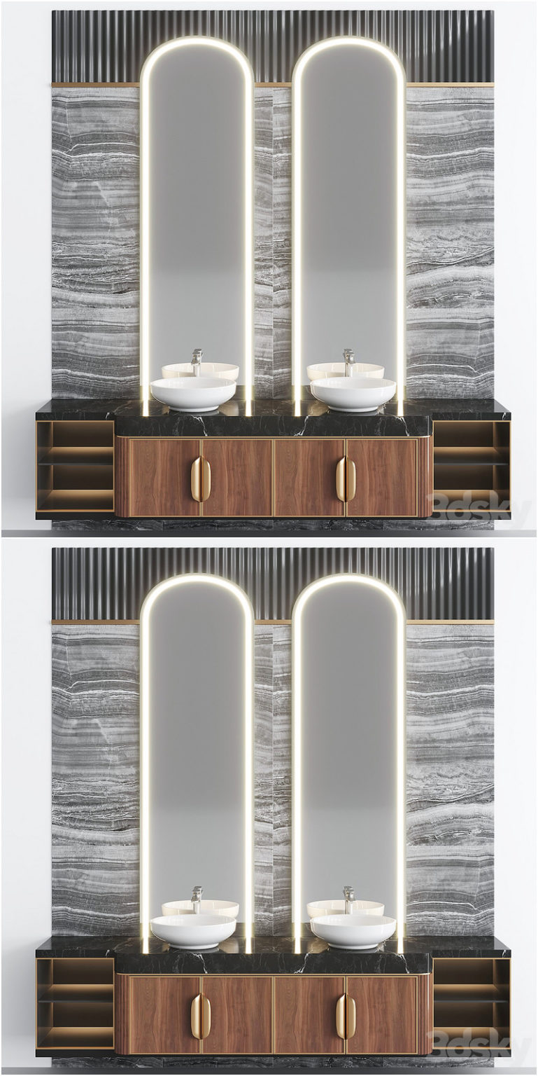 Desire FX 3d models | Bathroom Set BS23 – 3D Model