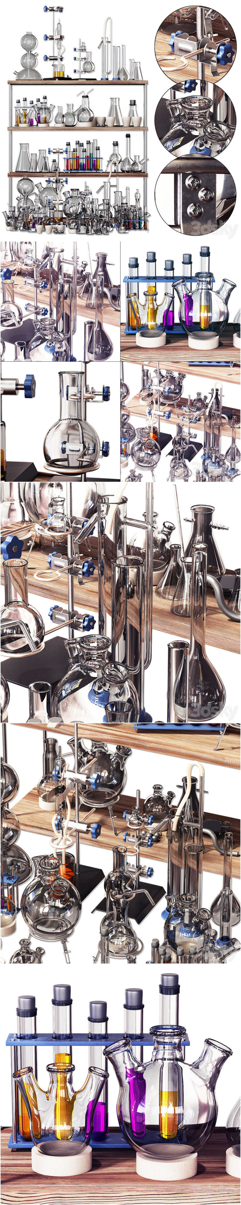 Desire FX 3d models | Chemistry laboratory glassware No. 2 – 3D Model