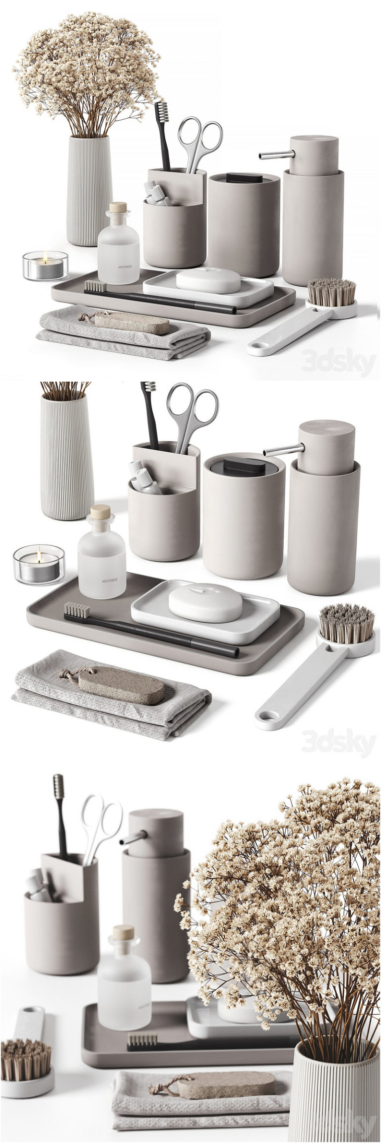 Desire FX 3d models | Decorative set 046 – 3D Model
