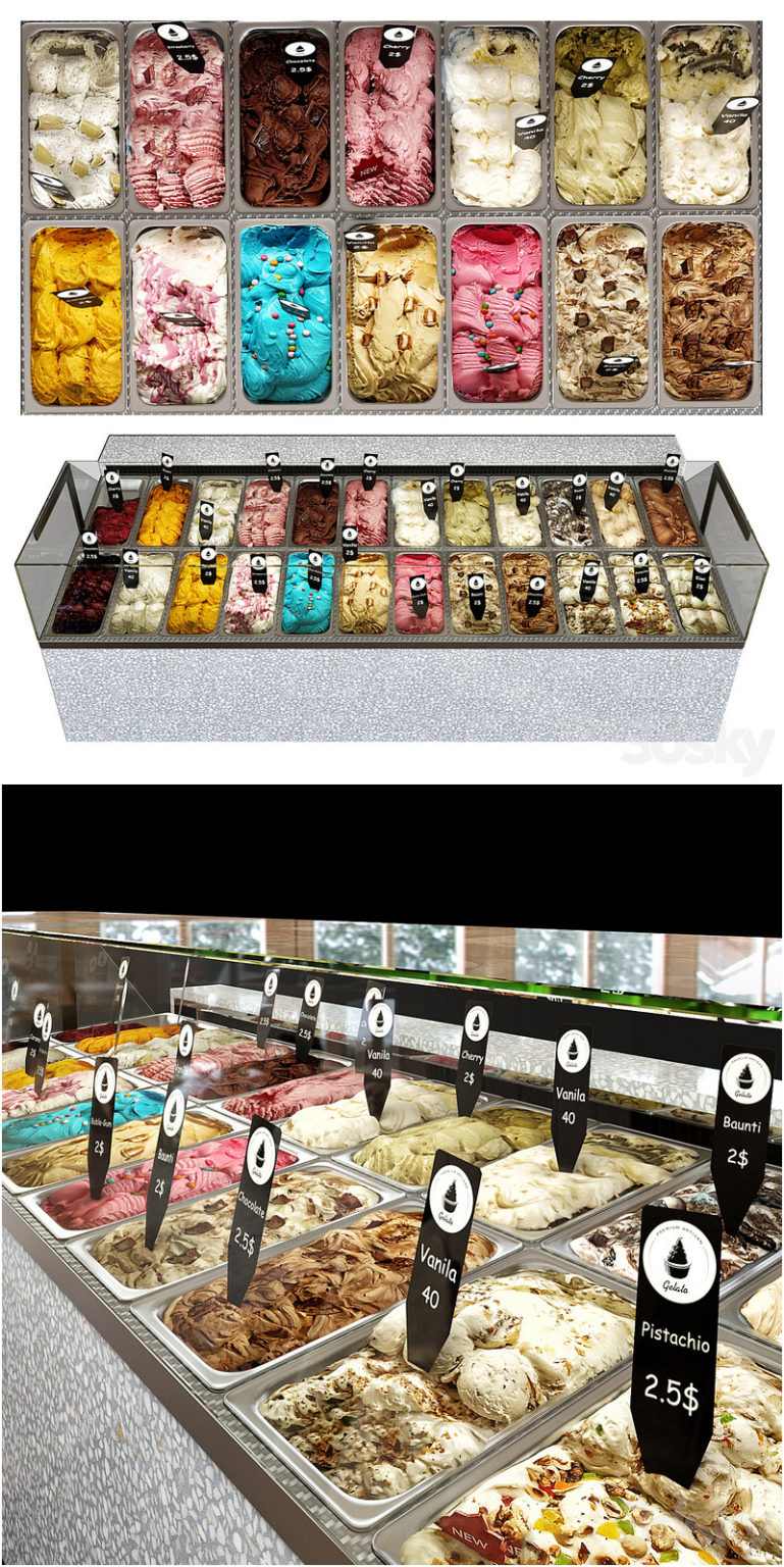 Desire FX 3d models | Ice Cream – 3D Model