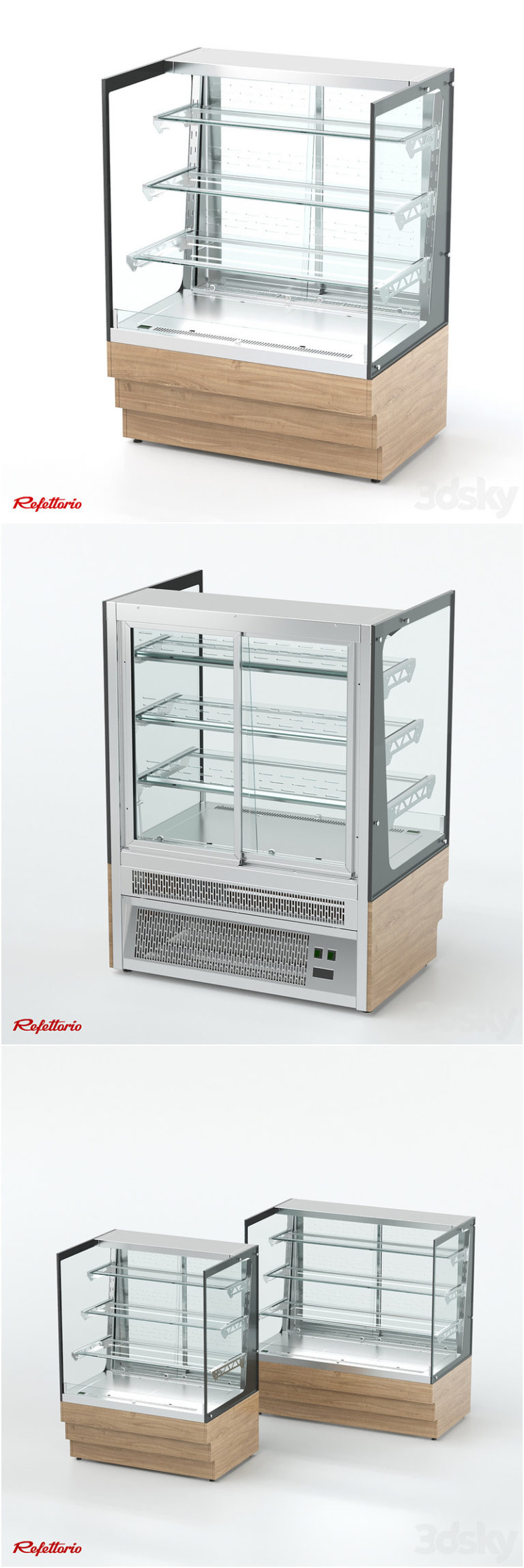 Desire FX 3d models | Refrigerated confectionery showcase with ...