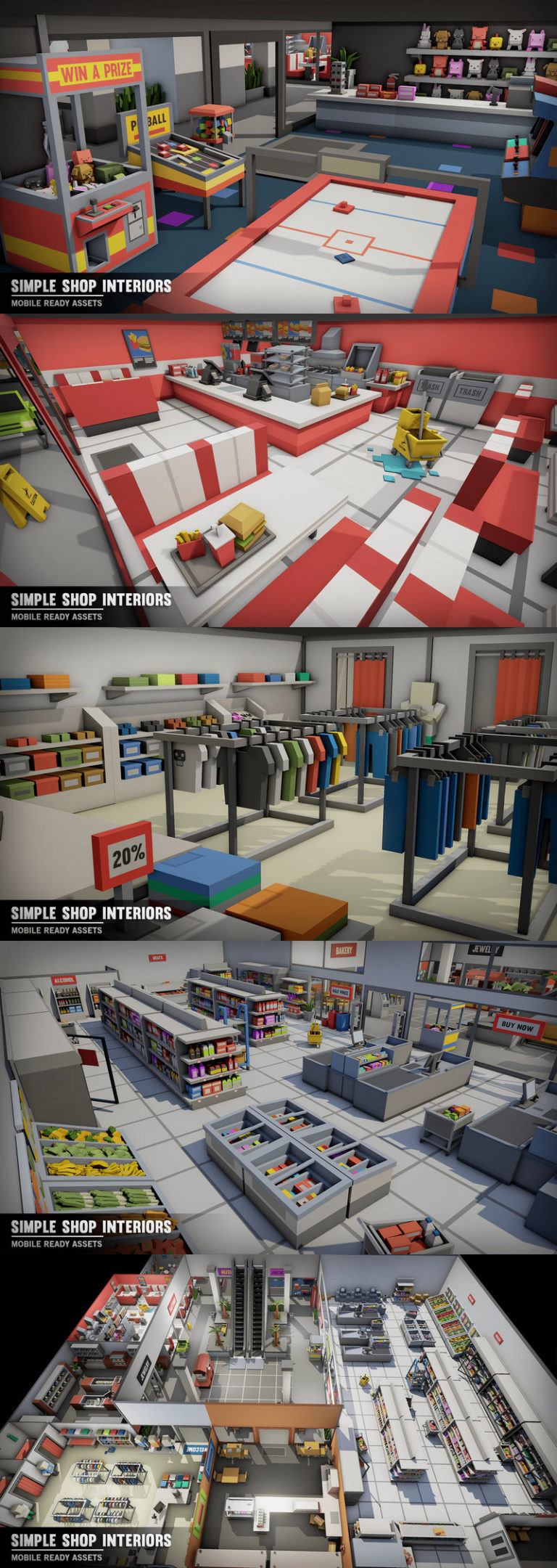 Desire FX 3d models | Simple Shop Interiors