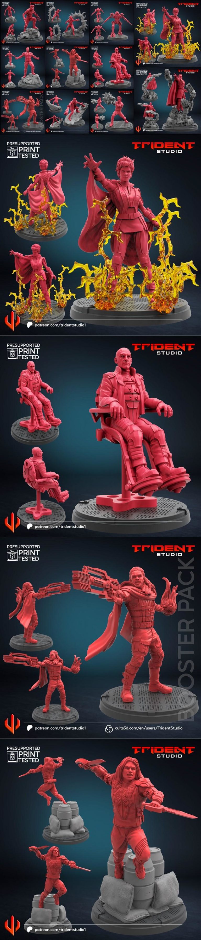 Desire FX 3d models | Trident Studio Pack 29 – 3D Print Model STL