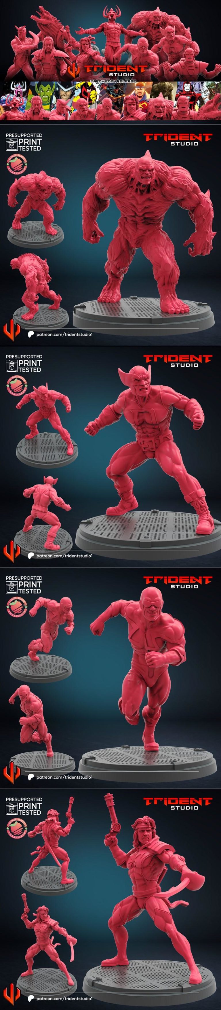 Desire FX 3d models | Trident Studio Pack 30 – 3D Print Model STL