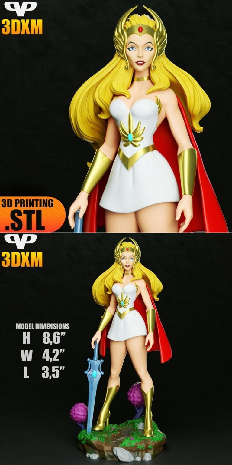Desire FX 3d models | She-Ra – 3D Print Model STL