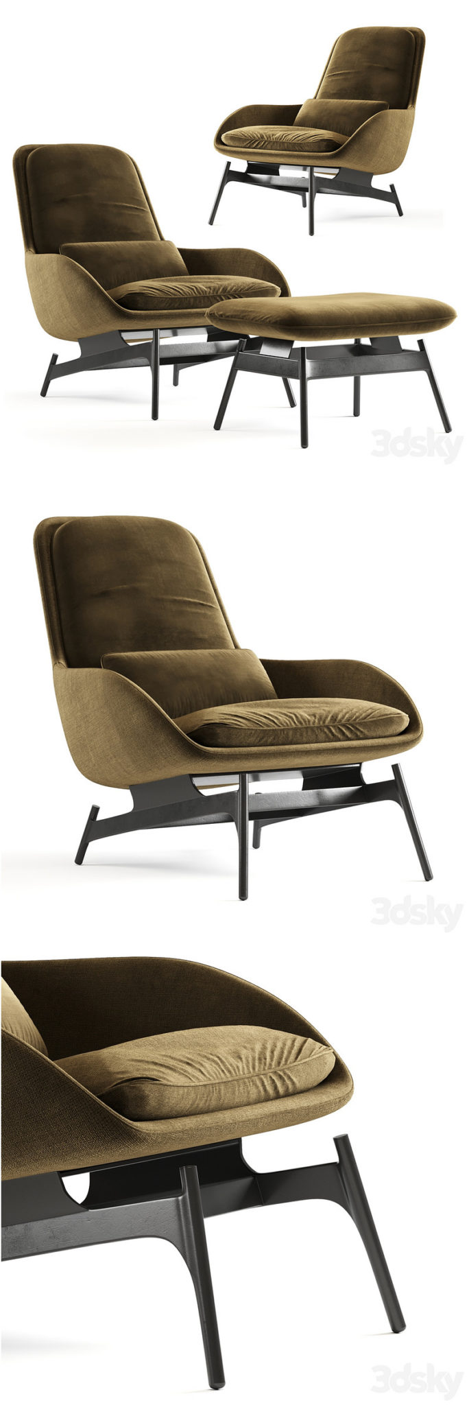 Desire FX 3d models | Field lounge chair – 3D Model