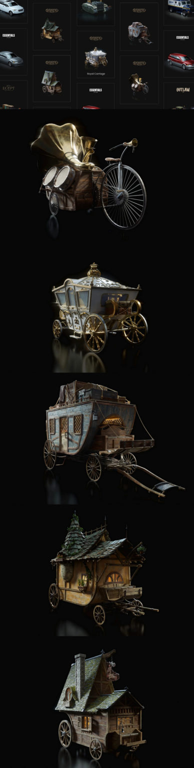 Desire FX 3d models | Kitbash3D