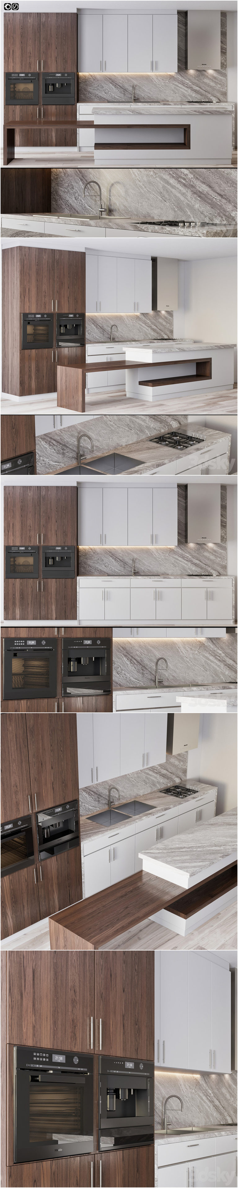 Desire FX 3d models | Kitchen 07 – 3D Model
