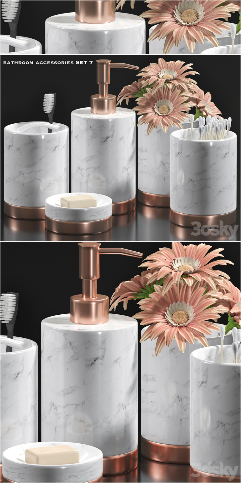 Desire FX 3d models | Bathroom accessories set 7 – 3D Model