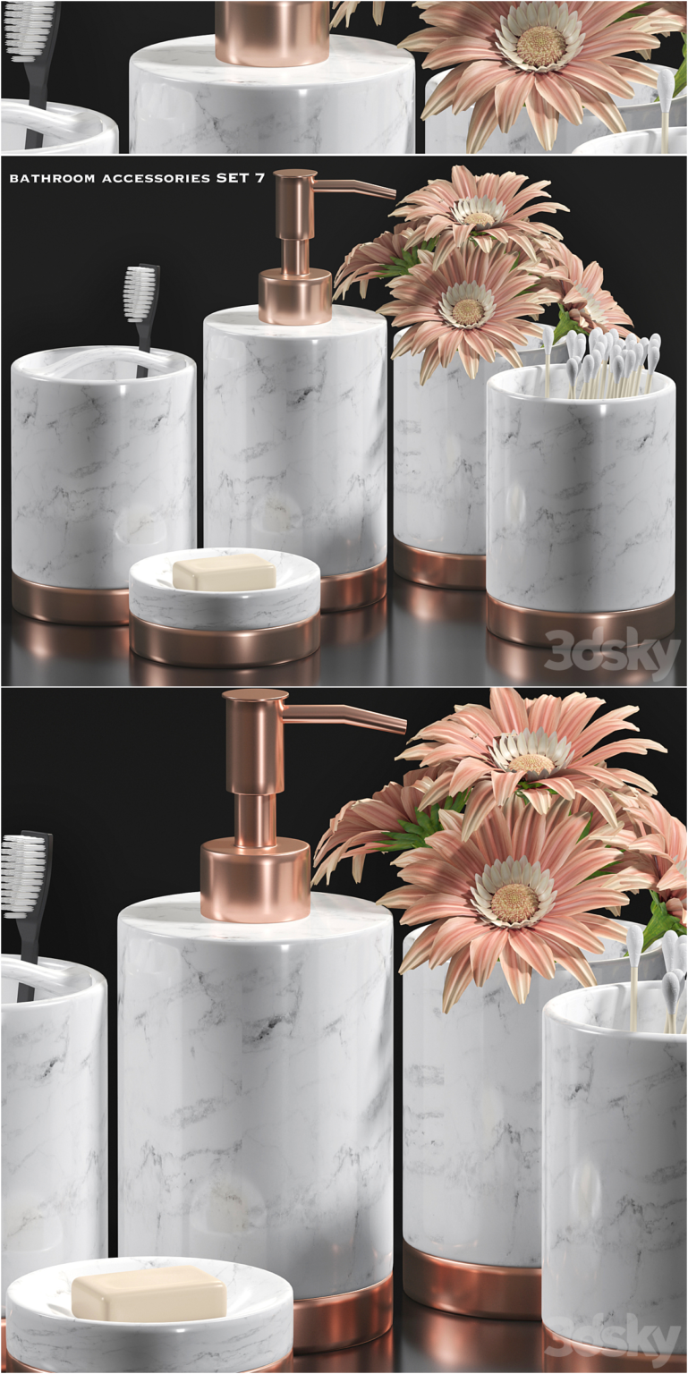Desire FX 3d models | Bathroom accessories set 7 – 3D Model