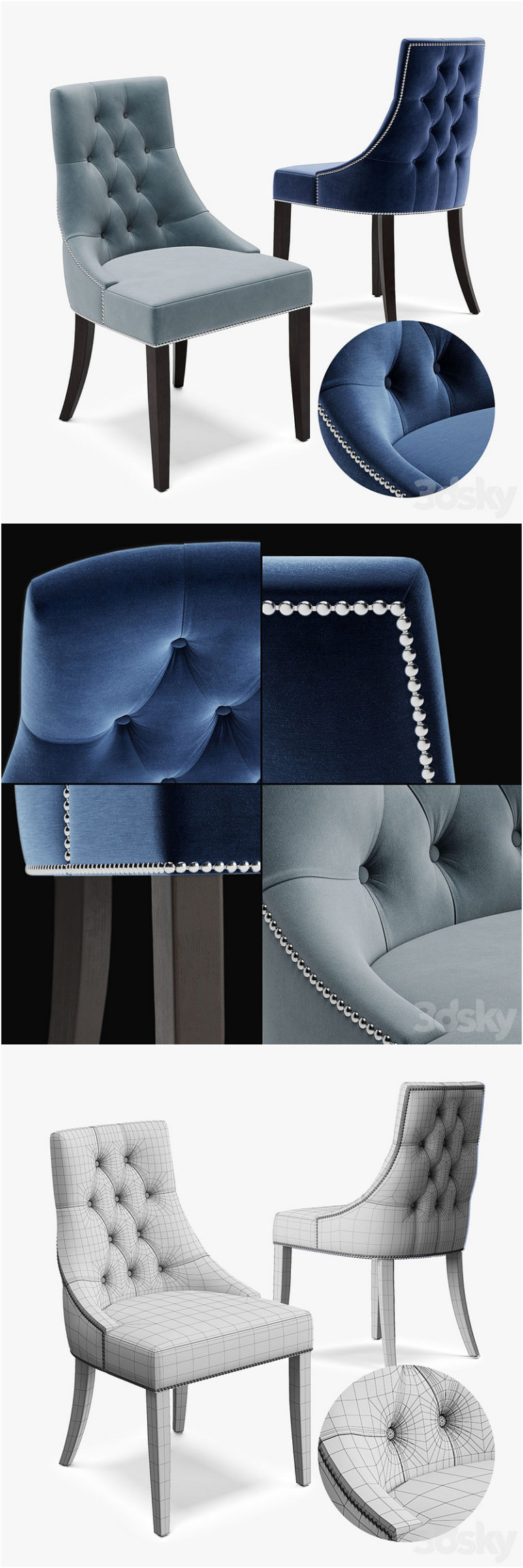 Desire FX 3d models | Chair Dining A – 3D Model