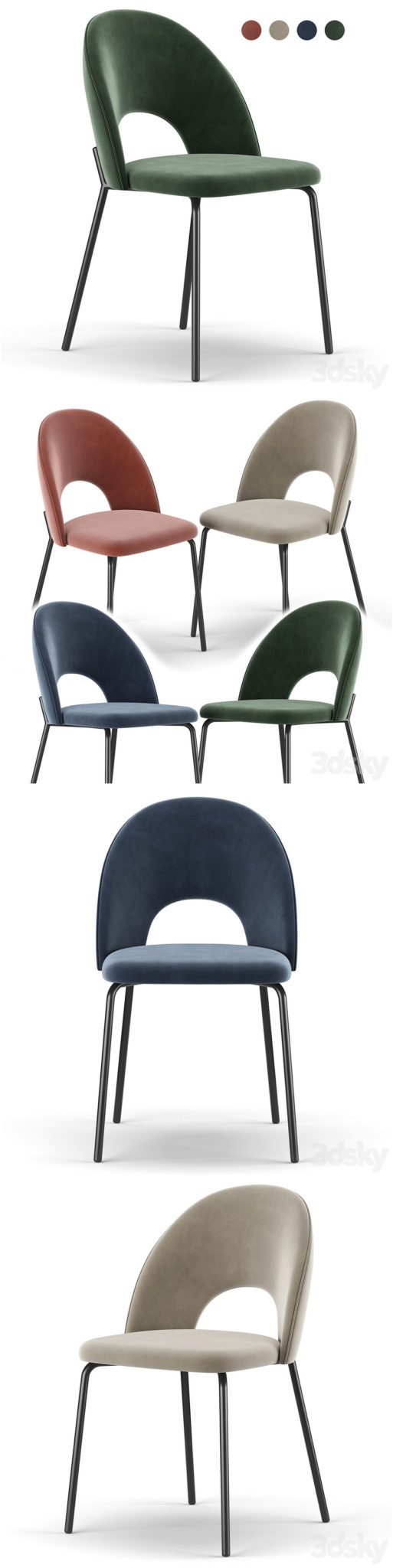 Desire FX 3d models | Chaises chair – 3D Model