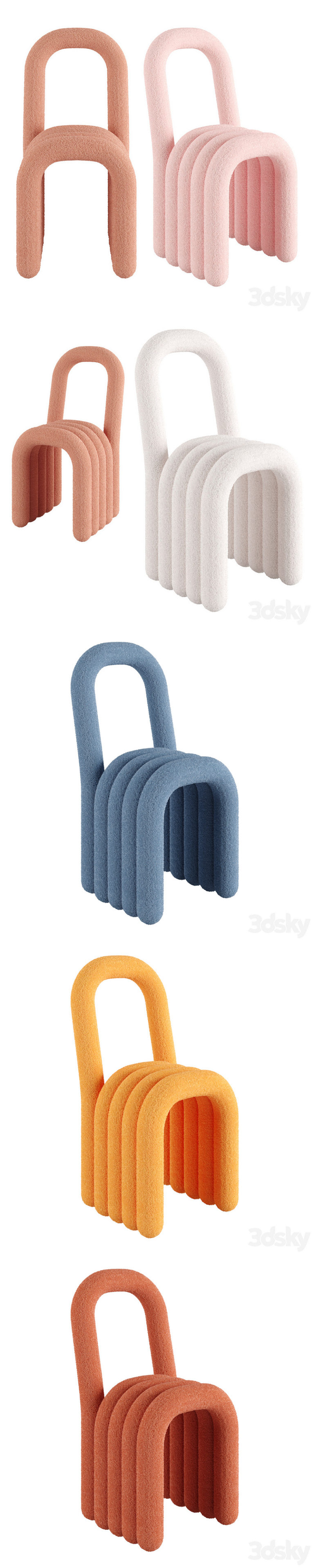 Desire FX 3d models | Creative Cashmere Chair – 3D Model