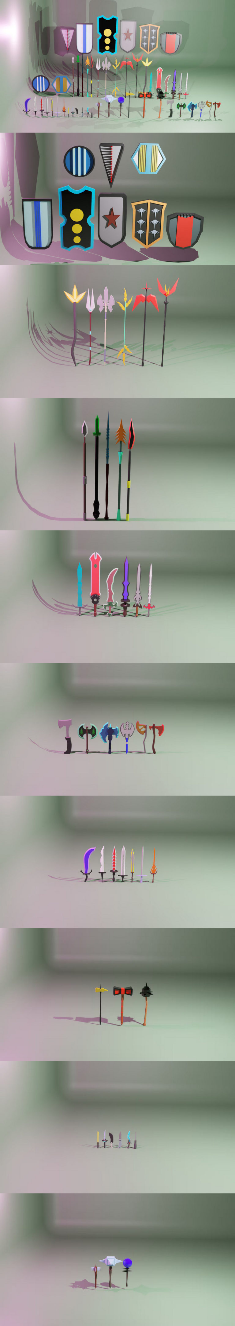Desire FX 3d models | Fantasy Weapon Pack