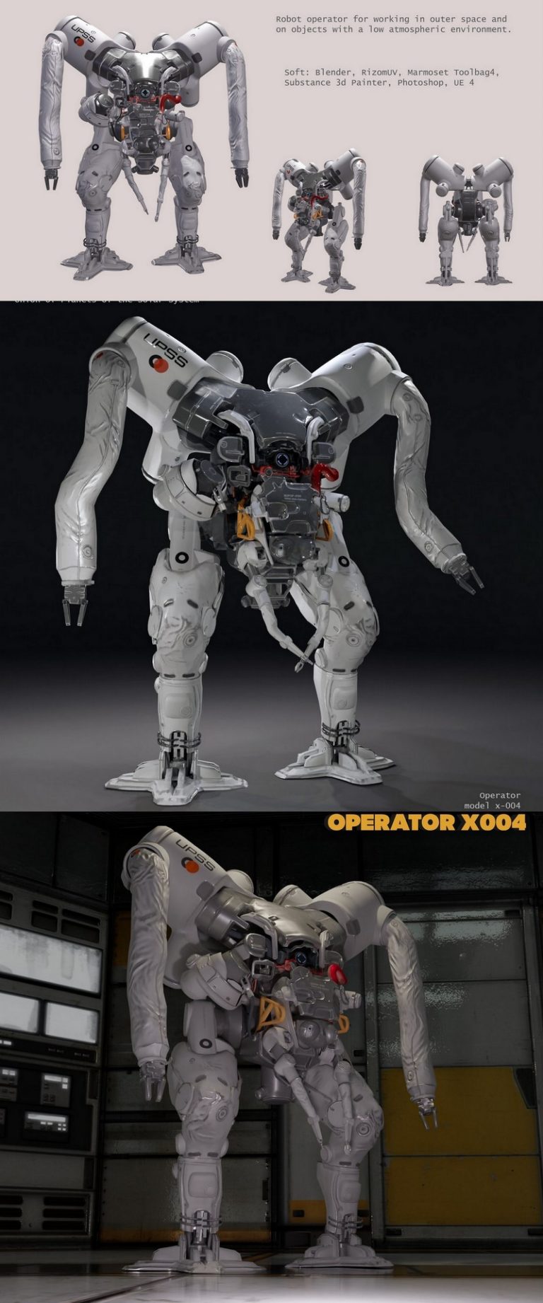Desire FX 3d models | Robot Mech Operator