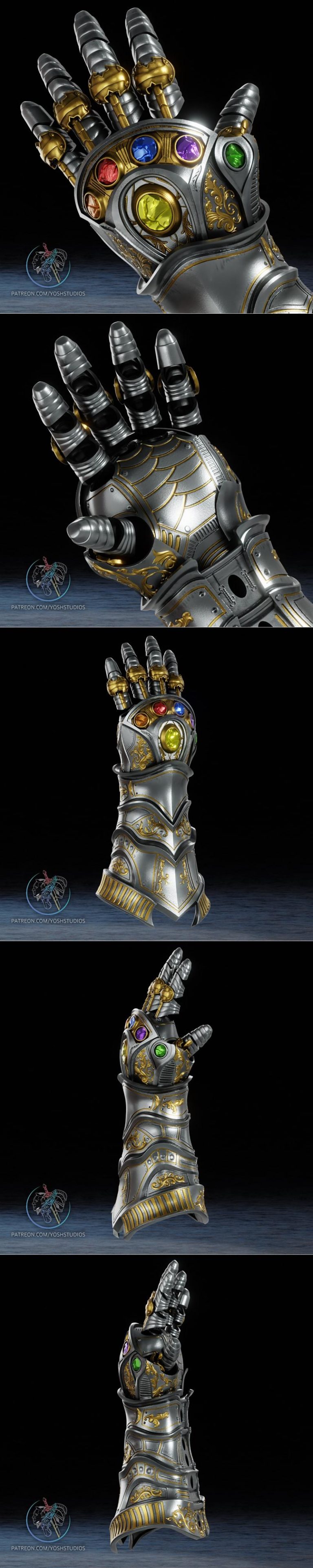 Desire FX 3d models | Dr Doom Infinity Gauntlet – 3D Print Model STL