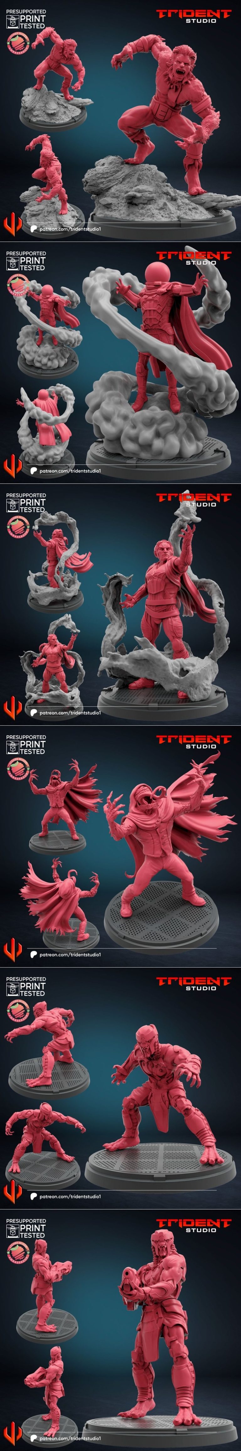 Desire FX 3d models | Trident Studio August 2024 – 3D Print Model STL