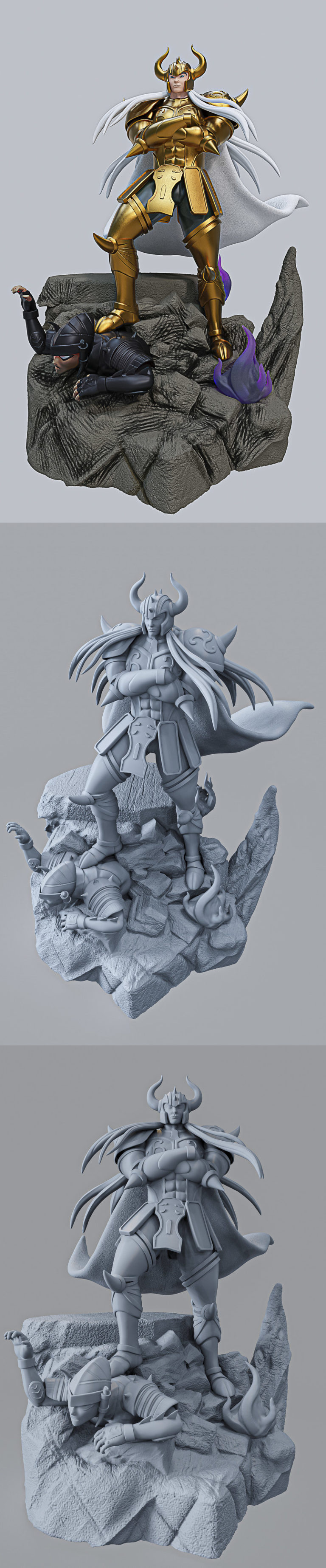 Desire FX 3d models | Asgard de Tauro Lost Canvas – 3D Print Model