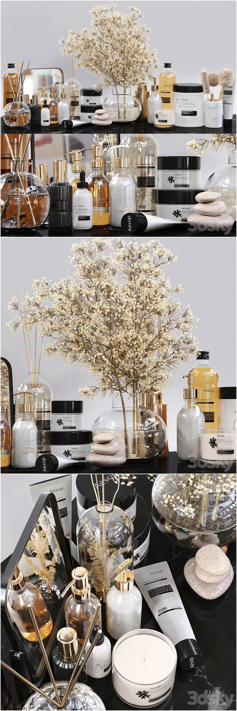 Desire FX 3d models | Bathroom Decor Set – 3D Model