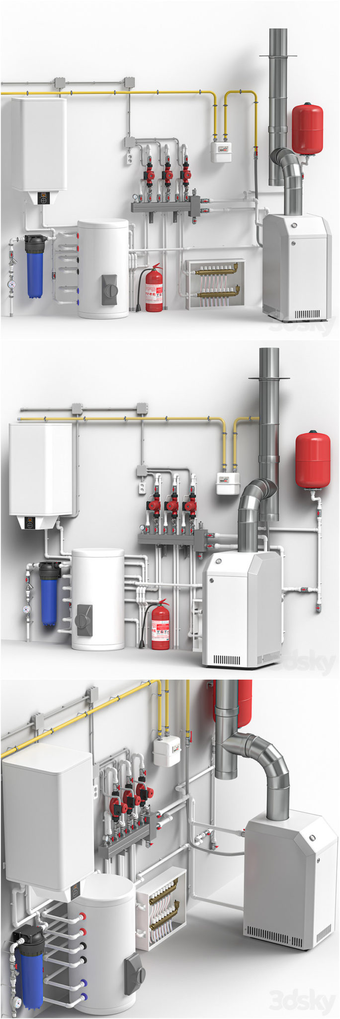 Desire FX 3d models | Boiler room – 3D Model