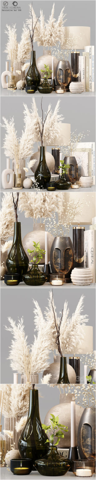 Desire FX 3d models | Decorative Set 098 – 3D Model