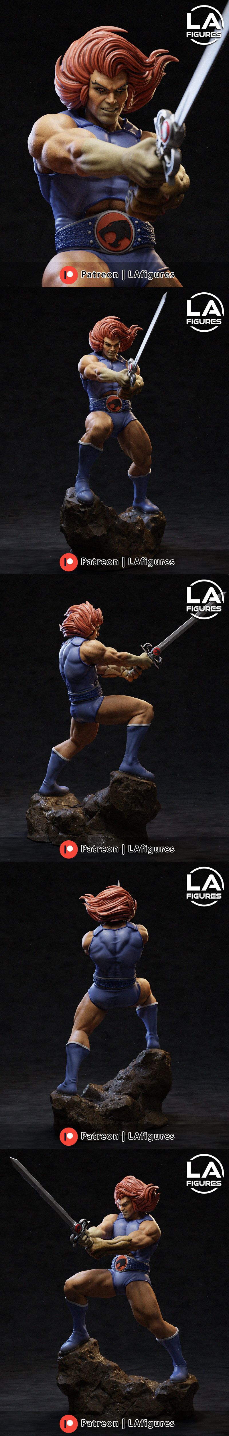 L.A. Figures – Thundercats Lion-O – 3D Print Model