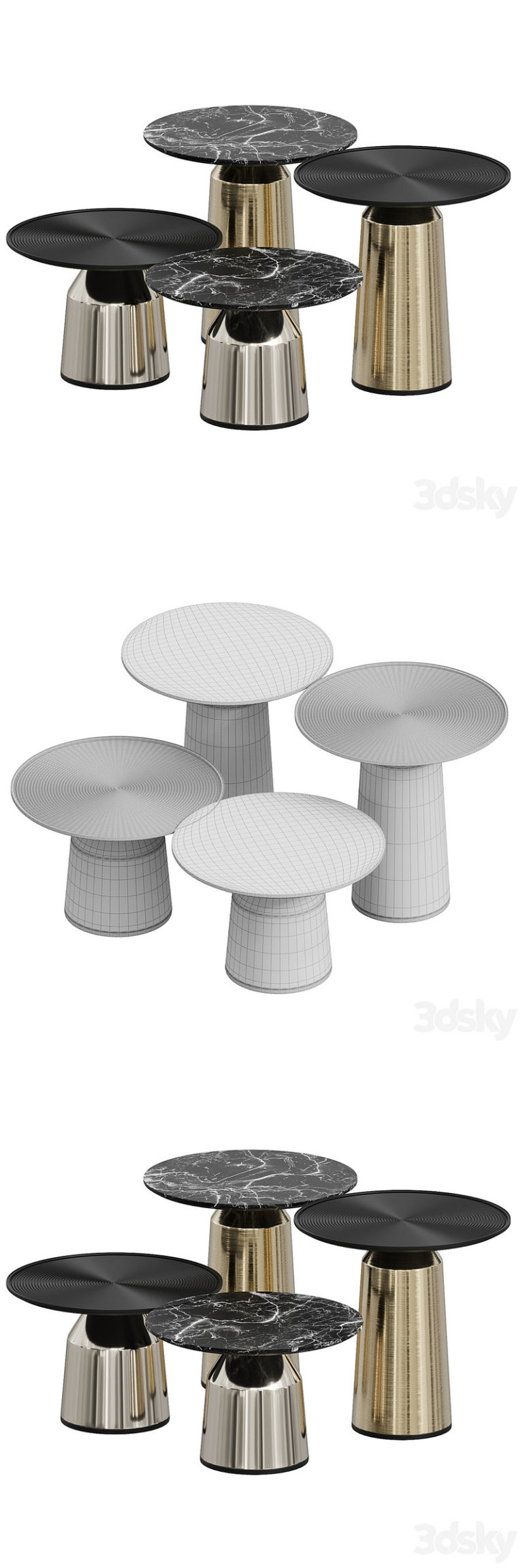 Desire FX 3d models | Live Edge Coffee tables – 3D Model