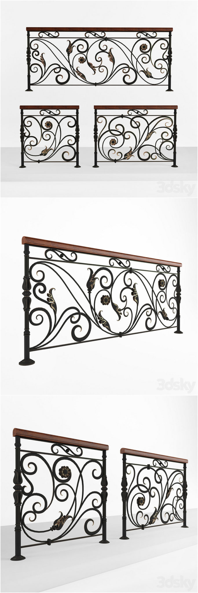 Desire FX 3d models | Railing 3383 – 3D Model