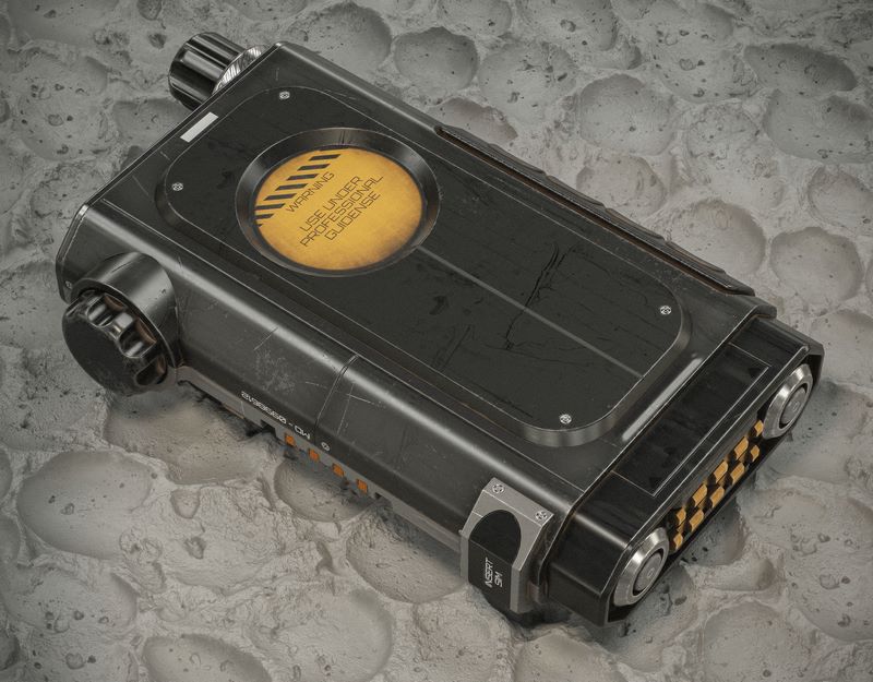 Desire FX 3d models | Sci-fi Controller V39 PBR Low-poly 3D model