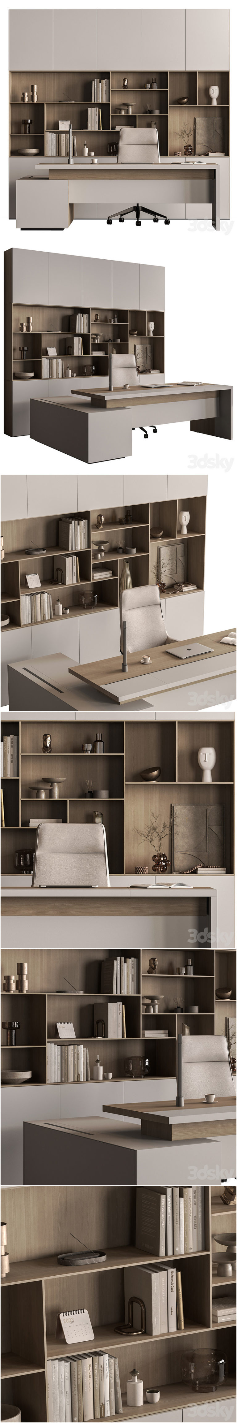 Desire FX 3d models | Boss Desk – Office Furniture 711 – 3D Model