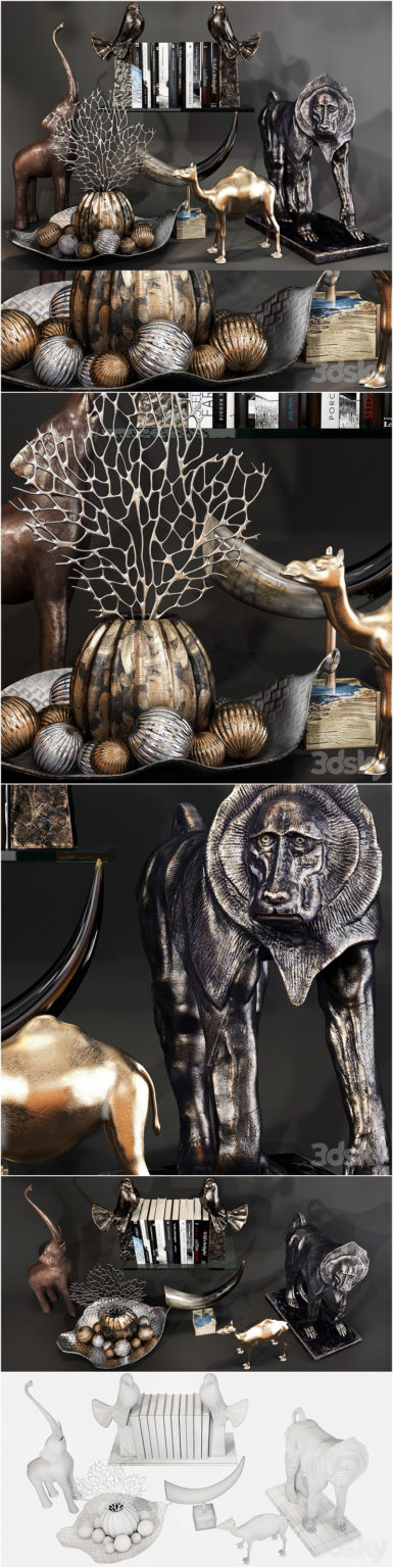 Desire FX 3d models | Decorative set 61 – 3D Model
