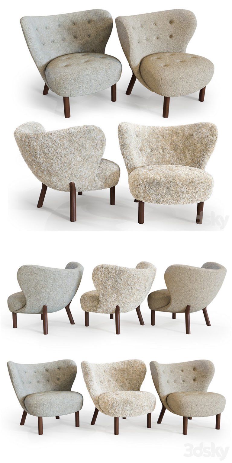 Desire FX 3d models | Little Petra Lounge Chair – 3D Model