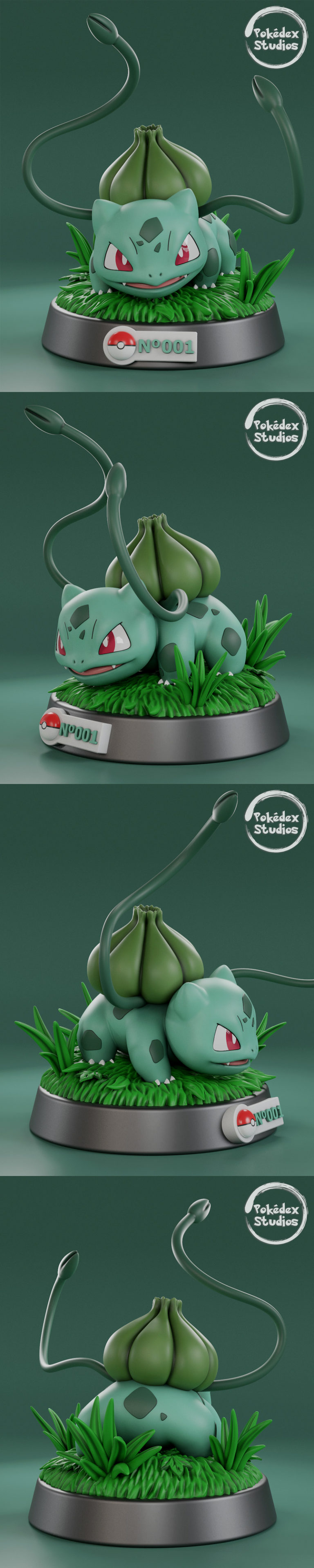 Desire FX 3d models | Pokemon Bulbasaur – 3D Print Model
