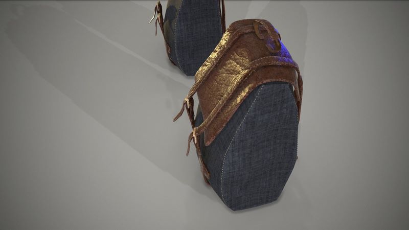 Desire FX 3d models | Bag Old Low-poly 3D model
