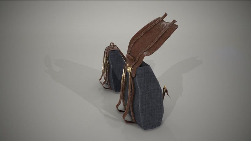 Desire FX 3d models | Bag Old Low-poly 3D model