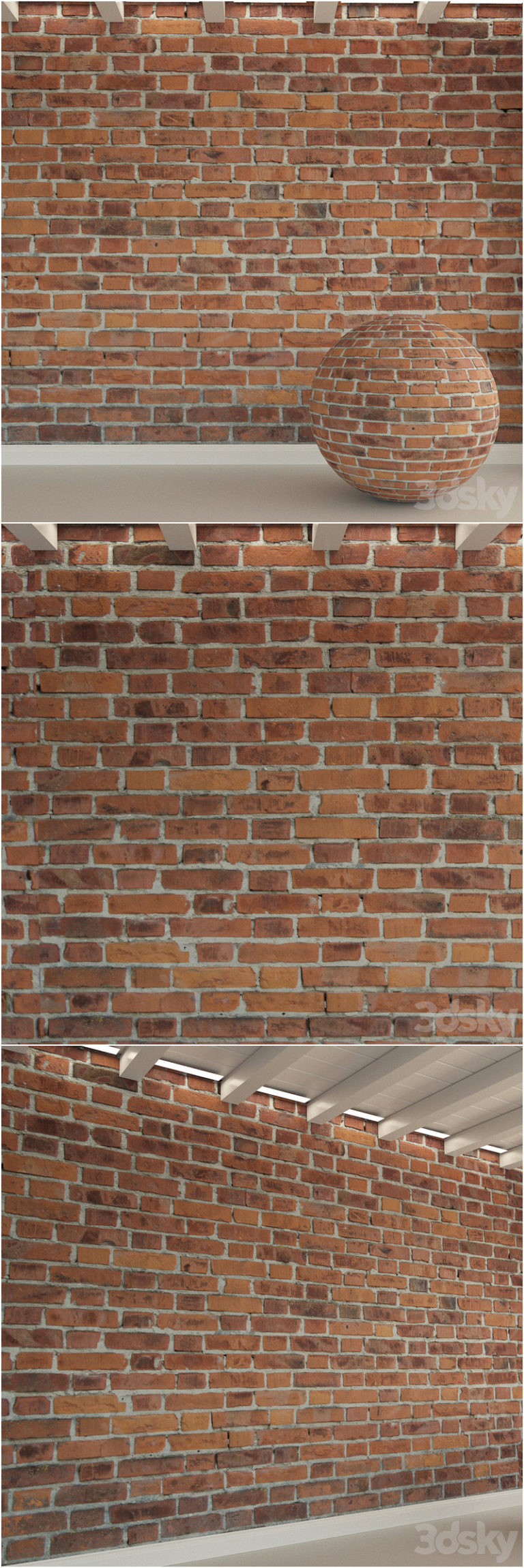 Desire FX 3d models | Brick wall. Old brick. 162 – 3D Model